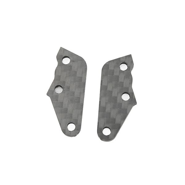 Carbon Fiber RC Styreplade Opgradering til ARRMA 1/7 1/8 RC Biler Sort