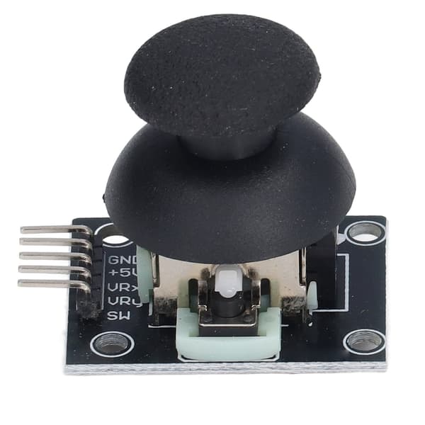 4 stk. joystickmodul 5-pinners spillkontroller kontrollsensor X Y doble akser sett for PS2