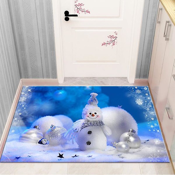 Julfestmatta Badrum Anti-halk Absorberande Matta 40*60cm C 40*60cm C