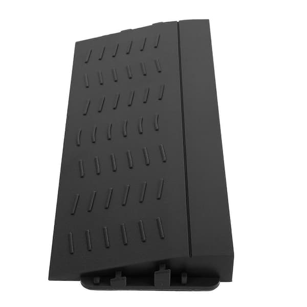 Indgangsrampe, Kørestole og Forbedrer Rengøringsfladen Sort Black 21.00X9.00X2.00CM