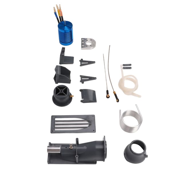 RC Båds Thruster Propeller Pusher Spray Vand Thruster 540 Børsteløs Motor Køleplade Rør Sæt