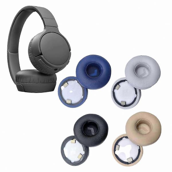 【BQ】Erstatningsøreputer for TUNE 670NC hodetelefoner, øreputer, reservedeler, svampdeksel blue