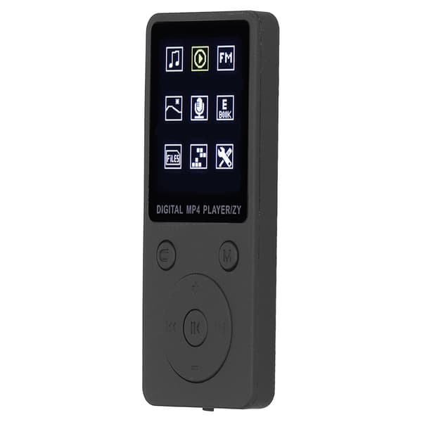 Multifunktionel T1 Mini Musikafspiller Cirkulær Bærbar Knap Digital MP4 Lydafspiller Optager