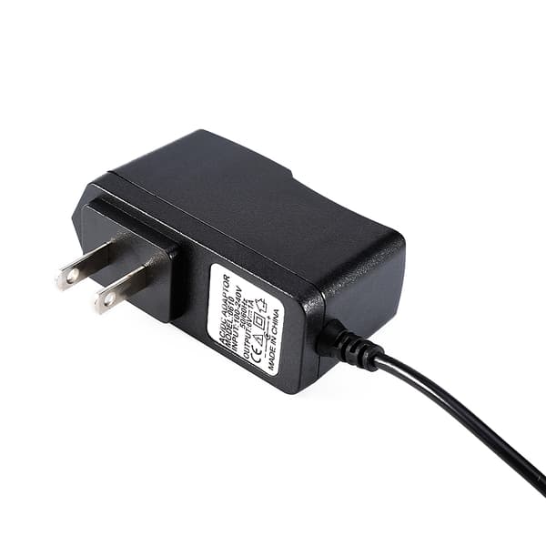 AC-DC virtalähde - 6V 1A, amerikkalainen pistoke, 5,5 mm ulostulo