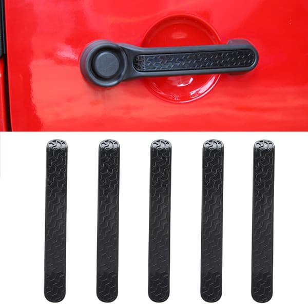 Sort dørgreb til Jeep Wrangler JK 2007-2017 (5 stk)