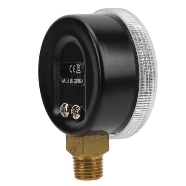 Y50 0-600psi Radialt Trykmåler med 1/4in NPT Messingforbindelse til Trykmåling