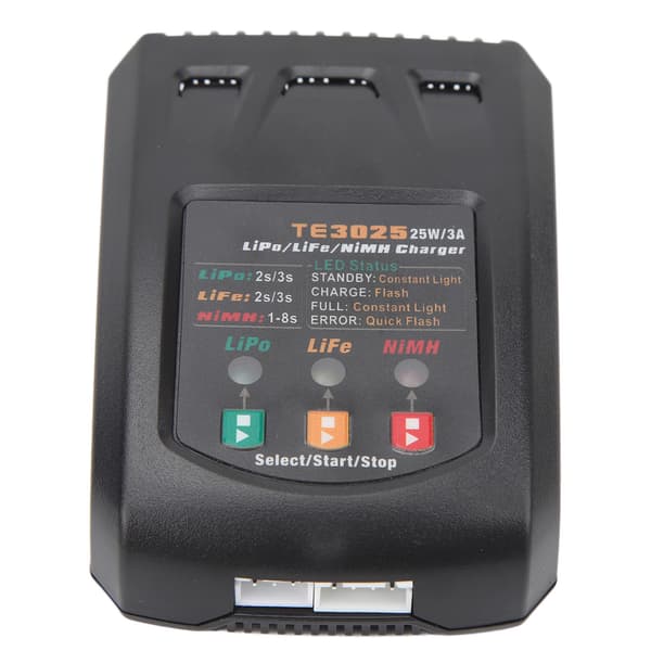 Mini Kompakt Balanceoplader til Lithium Polymer Batterier AU Stik 100‑240V