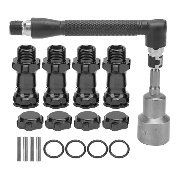 17mm Hex Adapter for 1/8 RC Controller Car Extension til 29mm 17mm Socket Spanner Set Svart