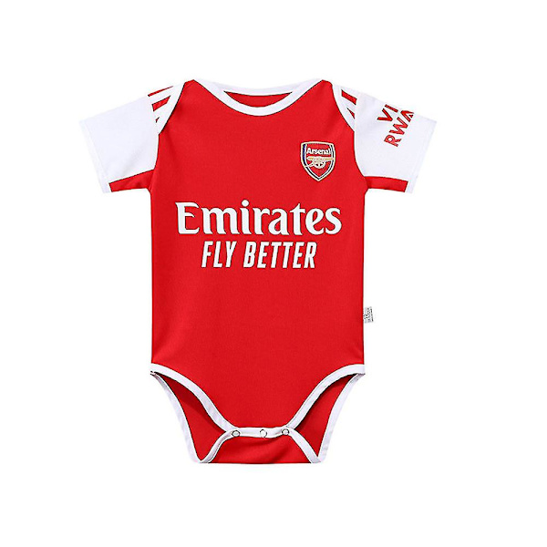 2022-2023 Ainutlaatuinen Toddler Baby Soccer Jersey lyhythihainen haalari 6-18 kk