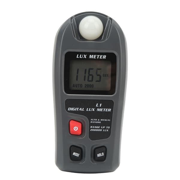 Digitalt Lysmåler Luxmeter Illuminometer Auto Shutdown LCD-display