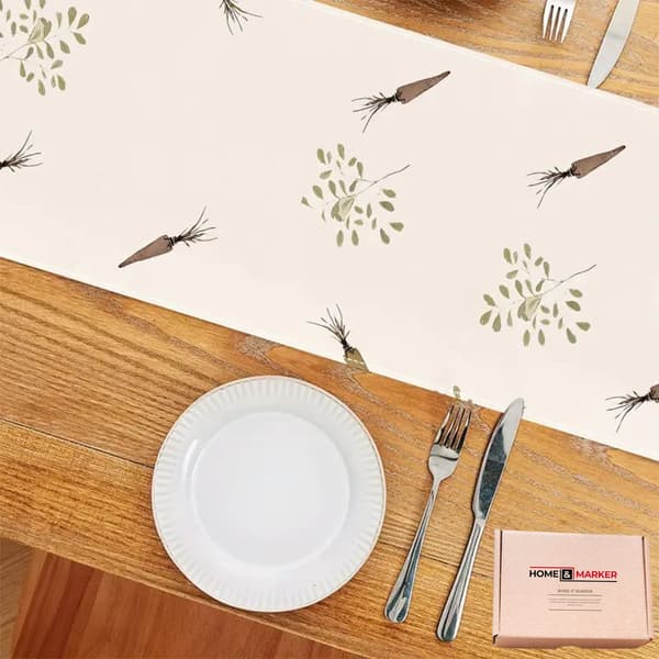 【BQ】Påskbordslöpare Linne 180x33 cm Dukdekoration