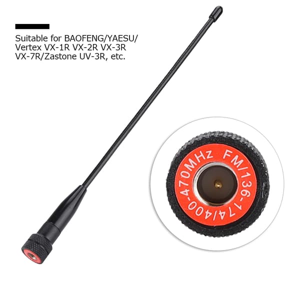 Dual Band antenn för BAOFENG YAESU/Vertex VX 1R VX 2R VX 3R VX 7R