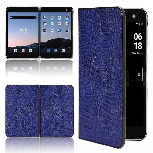 Crocodile Tpu + Pu- case för Surface Duo