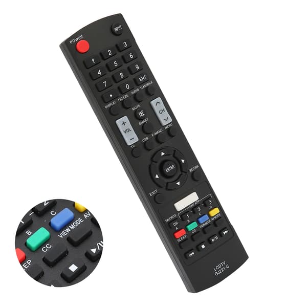 Fjernkontrollerstatning egnet for SHARP LED TV Fjernkontrollenhet TV-tilbehør