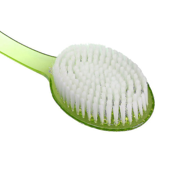 Bath Shower Back Brush Exfoliating Body Brush With Long Handle Light green
