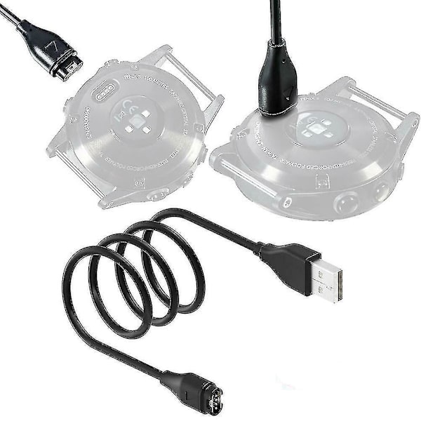 USB laddare Laddningskabel sladd för Garmin Fenix ​​5 5s 5x Vivoactive 3