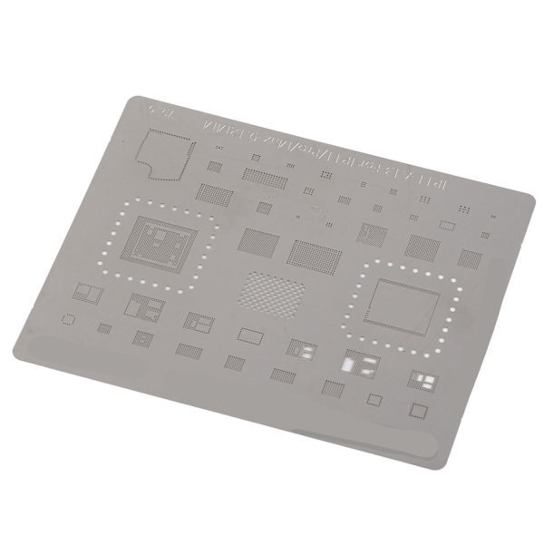 iPhone 11 Pro Max CPU BGA Reballing Stencil Rework Mal Skjerm