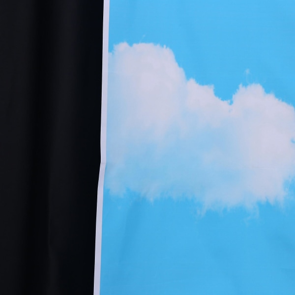 5x7ft blå sky vinylfotografibakgrunn Fotobakgrunnsrekvisitt for studio bluewhite