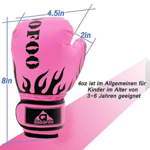 Boxningshandskar "4oz boxningshandskar för ungdomar" (1 par) blue