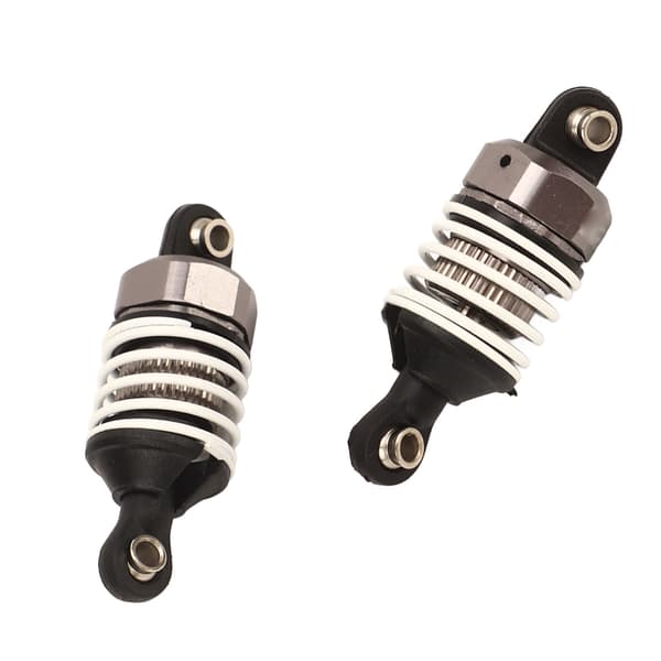 2 STK. Støddæmper i aluminiumslegering til ZD Racing 1/16 S16 EX16 Titaniumfarve