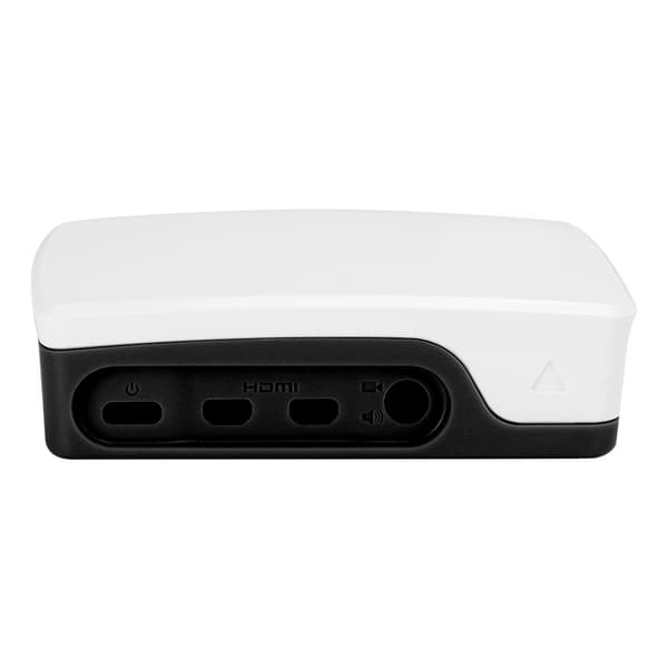 ABS Kabinet Sort Hvid til Raspberry Pi 4B Beskyttende Skal