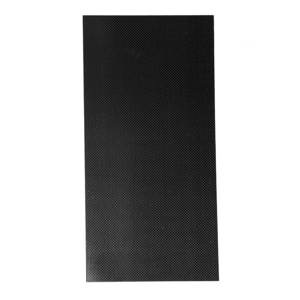 Kolfiberplatta 3K Twill Glansig Ytpanel 200x400x1.0mm för Drönarleksaksmaterial