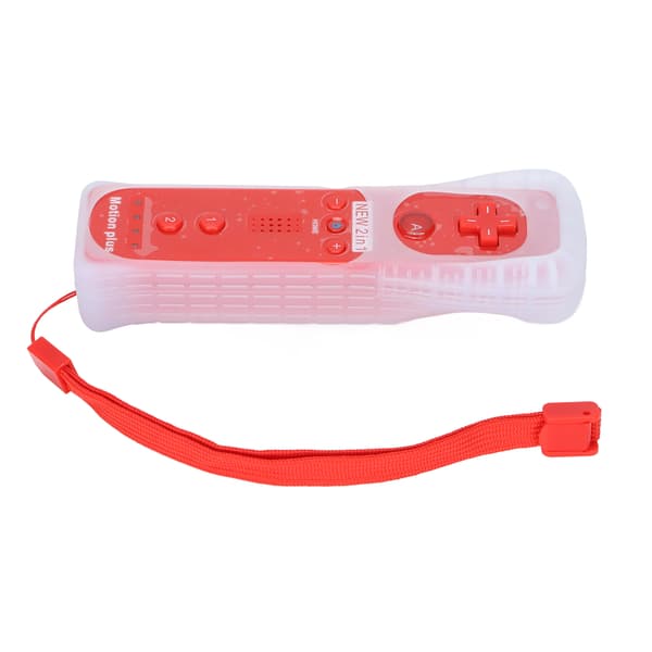 Vibration Lyd Spil Controller med Motion Plus til Wii U - Rød