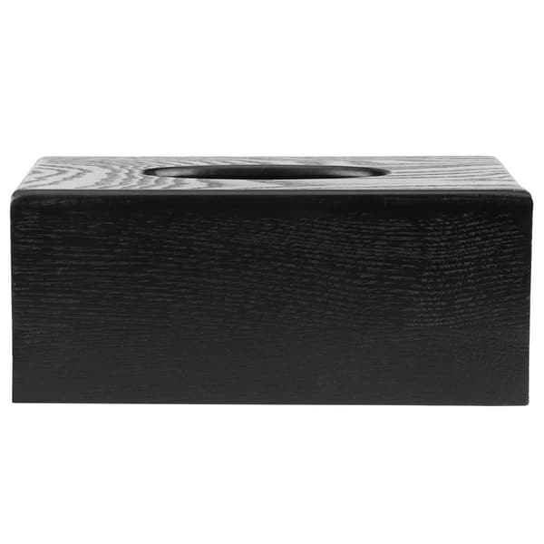 Elegant Sort Tissue Box Holder i Tre for Hjem Hotell Stue