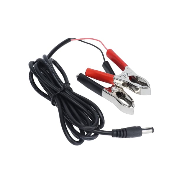 Batteriladerkabeladapter Klemme Ladeklips Kobling 1,5 meter 12V‑24V Tilbehør