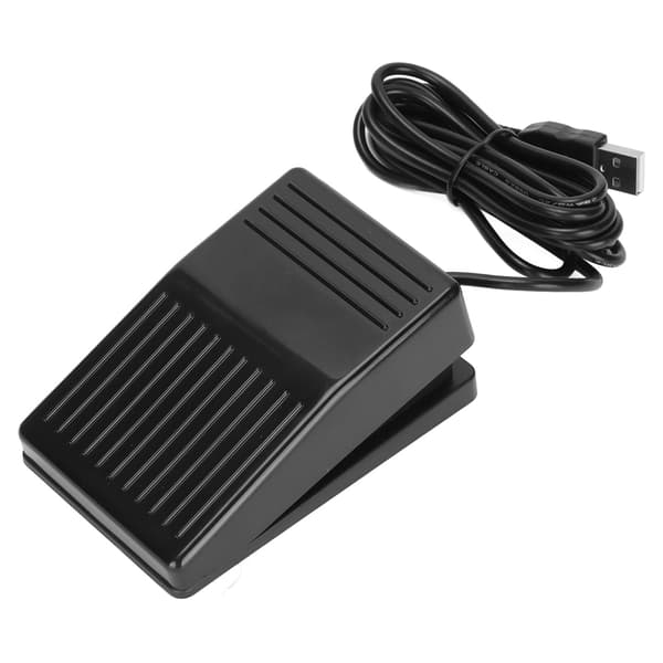 Multifunksjonell USB fotpedal med 2m kabel for datamaskin