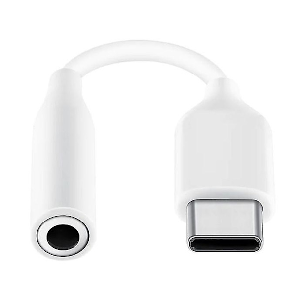 Typ-c till 3,5 mm ljudmikrofonadapter för Galaxy Note 10