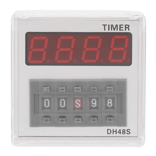 DH48S-2Z 220V 8 Pin Digital Display Timer Tidsrelæ til Tidsforsinkelseskontrol