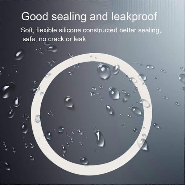 【BQ】2 kpl silikonitiivisterenkaita mokkapannun lisävarusteisiin 3