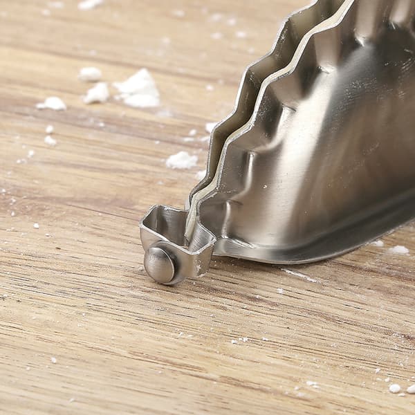 Dumplingklemme i rustfritt stål, dobbelthodet manuell dumplingform, dumplingmaskin