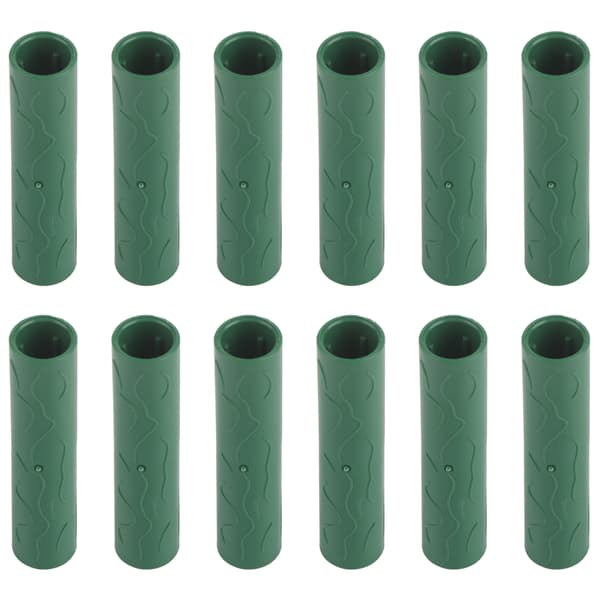12 st Trädgårdsstake Kopplingsrör 11mm Innerdiameter Vinrankor Klätterväxtstöd