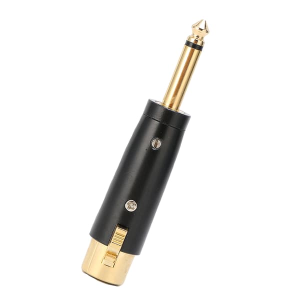 6,35 mm Mono Hane till XLR Hona Ljudadapter för Gitarr Ljudkabel Mikrofon Interface