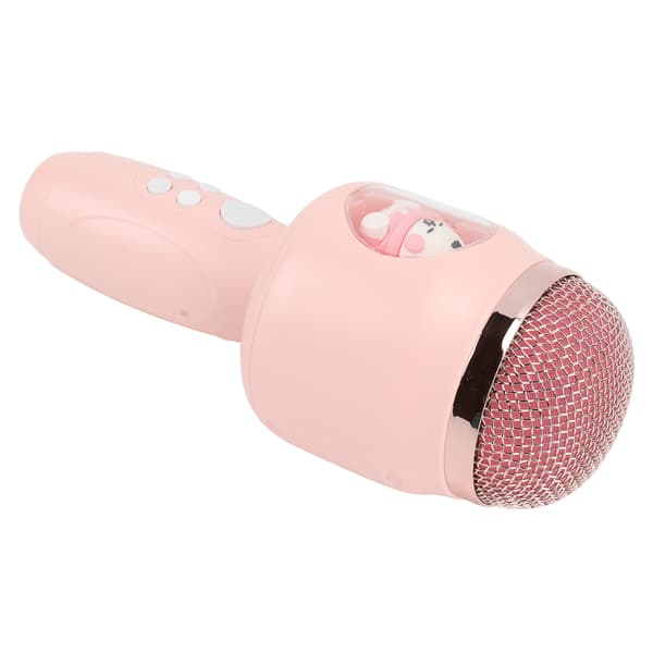 Pink Sød Trådløs Bluetooth Mikrofon til Børnefest Håndholdt Mikrofon
