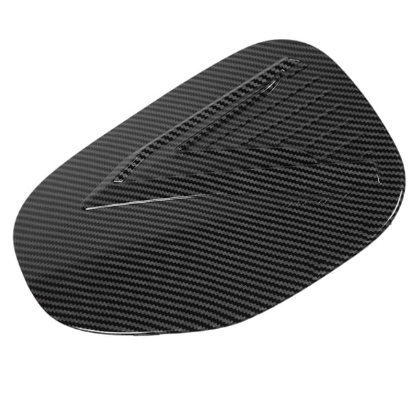 Dækning til bilens ladestander Rustfri kulfiber-stil udskiftning til Ford Mustang Mach E 2021+