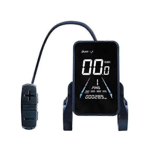 【BQ】Elsykkel Display 36v-72v Vanntett Lcd Display Nc-81f Elsykkel Panel Dashboard, vanntett