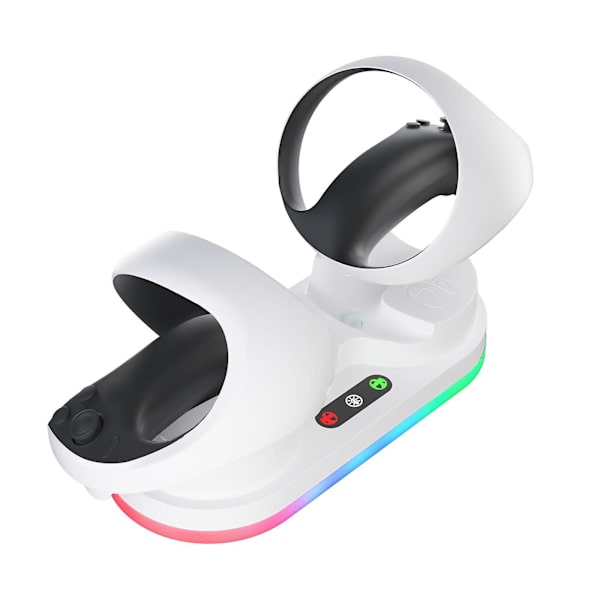 Controller Laddningsstation för Psvr2 Sense Controller, Dual Laddningsdocka med Laddningslampa, Magnetisk Laddningsstation med Type-c Magnetic