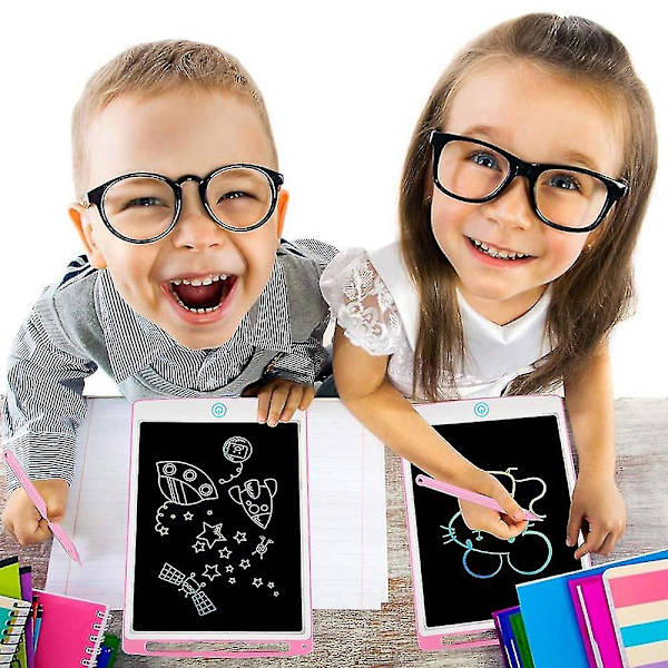 Lcd-skrivetablet, 8,5/10 tommer tegnetablet Kids Doodle