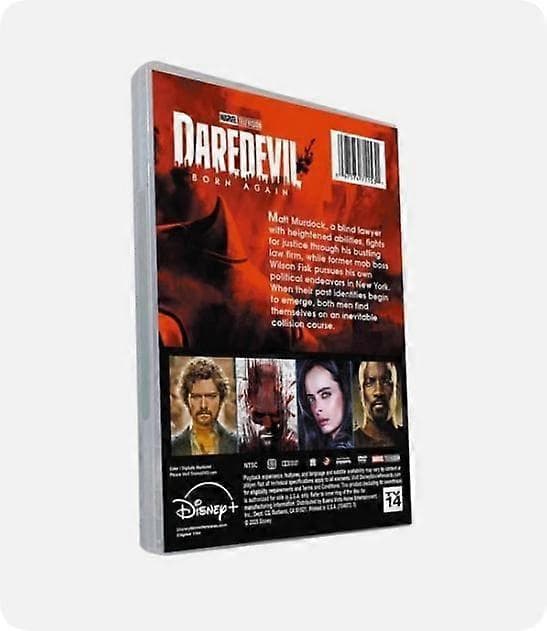 【BQ】Daredevil Born AgainDen komplette første sesongen 1 (DVD, 2025, 3-disk sett) Ny
