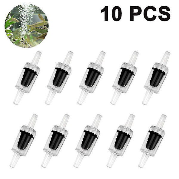 10 st Akvarium luftpump tillbehör för akvarium Luftledning Rör Slang Slang Rörkoppling