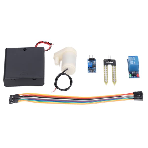 DIY Elektronisk Vattningssats Automatiskt Bevattningssystem Modul Jordfuktighetssensor Pump