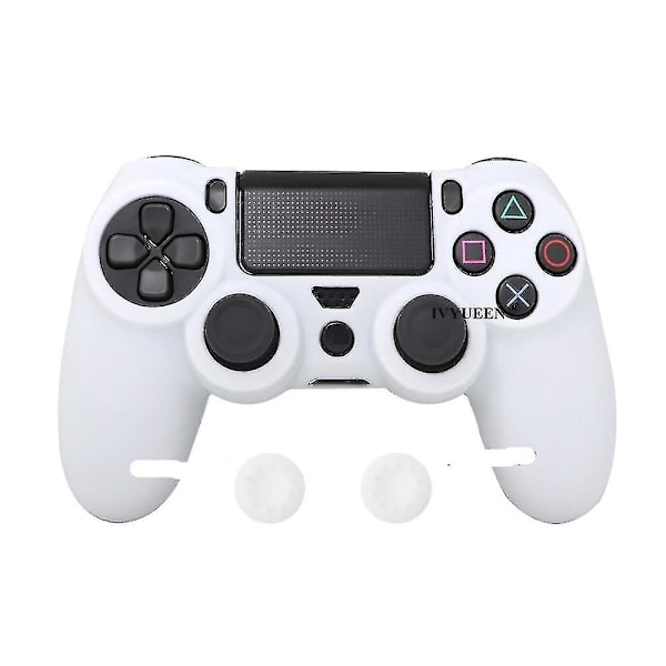 Dualshock Soft Case För Sony Playstation White White