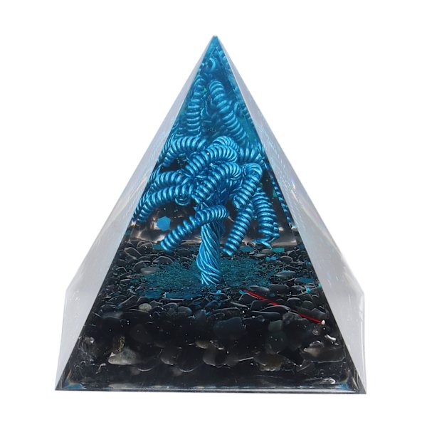 Orgon Pyramid Energi Healing Ädelsten för Hemmakontor Sovrum