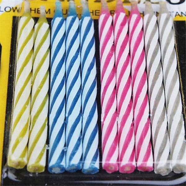 10 20 Prank Relighting Bursdagskakelys Festvits Julegave