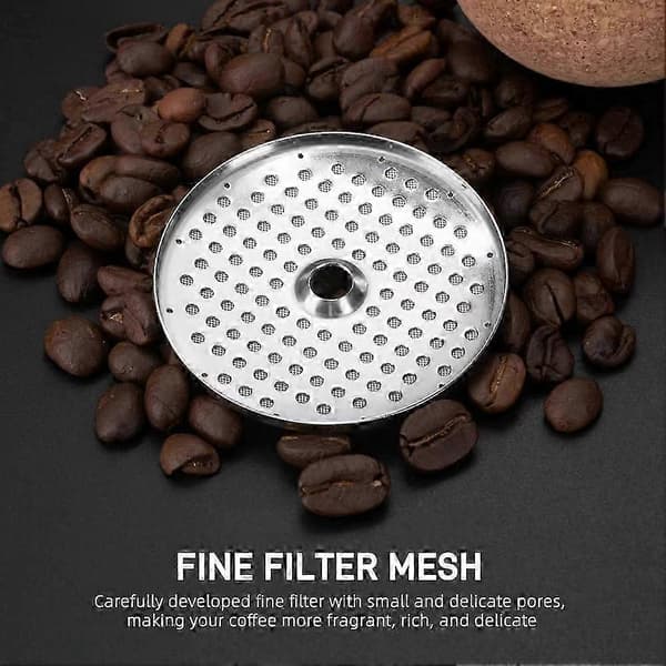【BQ】56,5 mm bryggeenhed, spraydisk i rustfrit stål, erstatningstilbehør til professionelle kaffemaskinekomponenter Silver