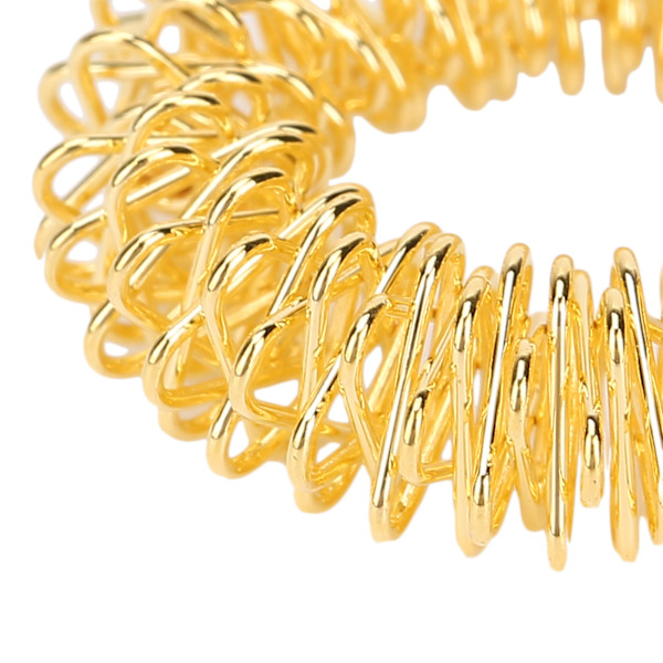 Spiky Sensoriska Fingerringar Stresslindrande Smärtterapi för Barn Vuxna Guld