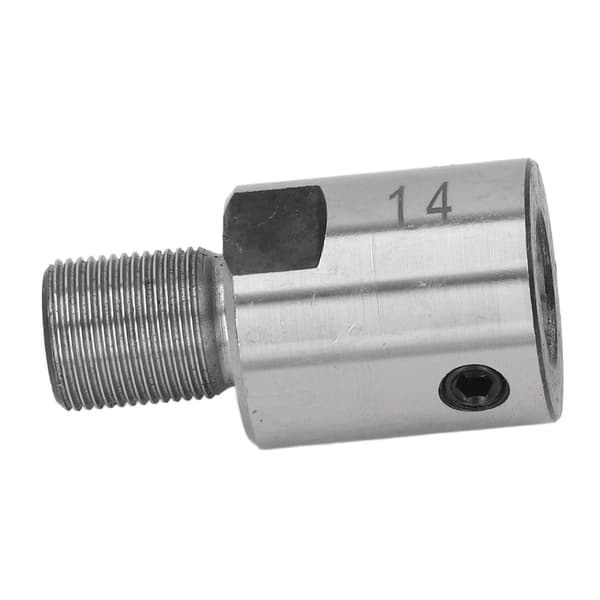 M14 Rustfri Stål Forbindelsesstang Høj Præcision Chuck Adapter til Træbearbejdning